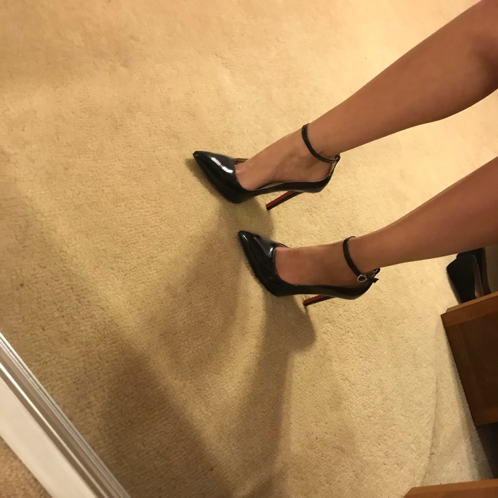 Red Bottom Pointed-Toe Heels